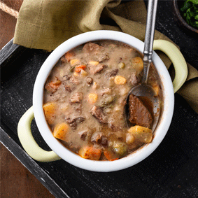 Beef Shin and Vegetable Soup